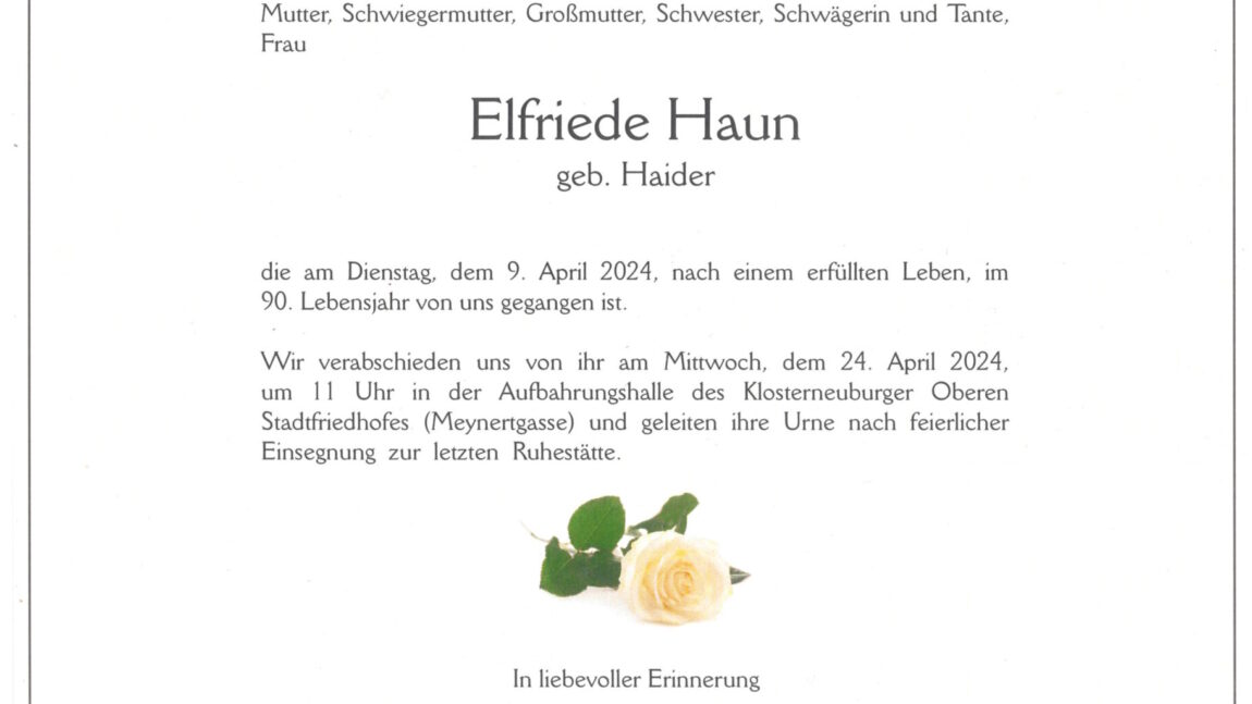 Elfriede Haun